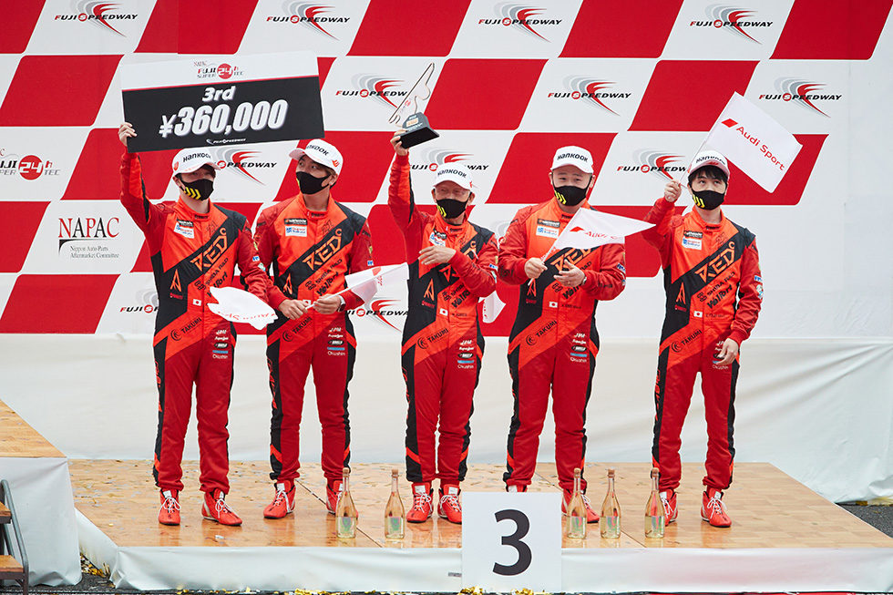 スーパー耐久2022 第2戦 表彰式